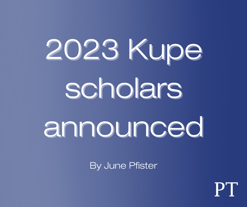 2023 Kupe Scholars announced By June Pfister